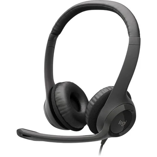 Наушники проводные Logitech H390 (981-000803), черный