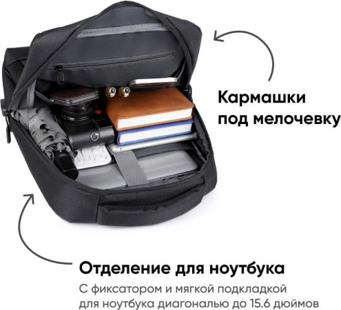 Городской рюкзак Goody Advanced (черный), Китай