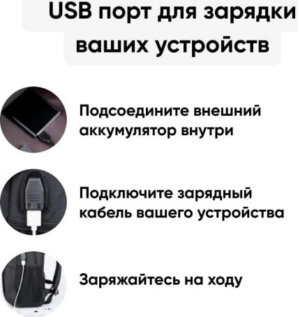 Городской рюкзак Goody Advanced (черный), Китай
