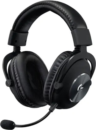 Наушники  игровые беспроводные Logitech G PRO X (981-000908), черный