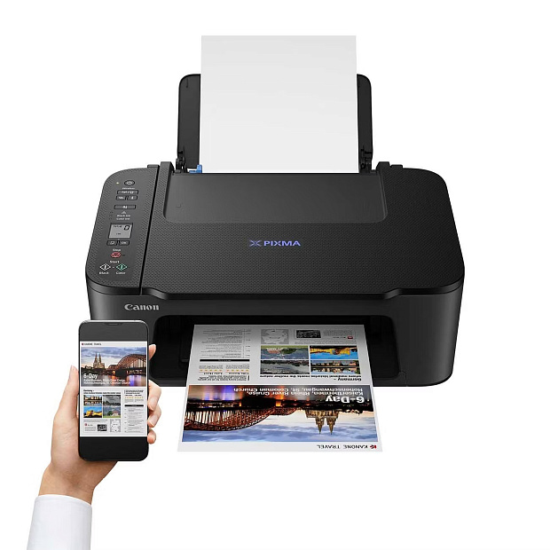 МФУ струйное цветной Canon PIXMA TS3440 "3в1" принтер, сканер, копир, Wi-Fi, А4