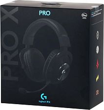 Наушники  игровые беспроводные Logitech G PRO X (981-000908), черный