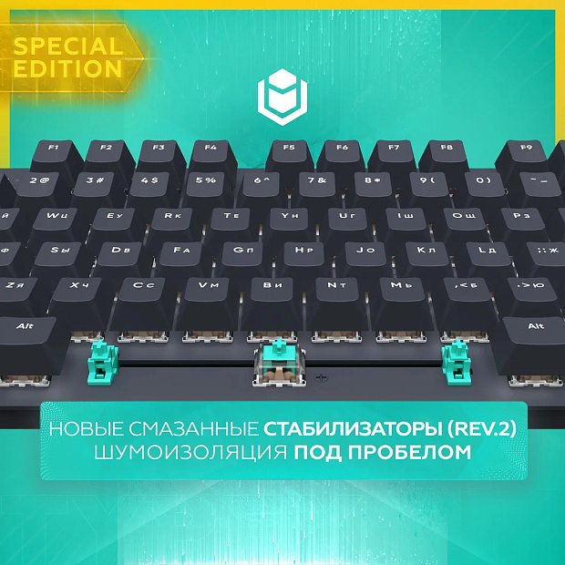 Клавиатура проводная IO by Red Square Typex SE g3ms Sapphire io221 (черная)