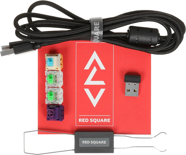 Клавиатура беспроводная Red Square Alumix TKL Satori g3ms Jade RSQ-20067 (черная)