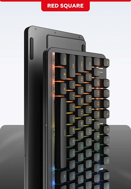 Клавиатура проводная Red Square Alumix TKL Simple g3ms Amber RSQ-20049 (черная)