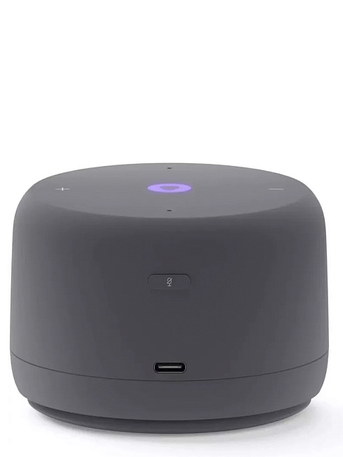 Умная колонка Яндекс Станция Лайт 2 с Алисой, YNDX-00026GRY (графит)