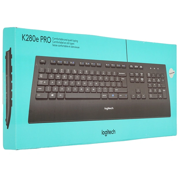 Клавиатура проводная Logitech K280e 920-005215 (черная)
