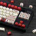 Клавиатура беспроводная Дарк Проджект KD83A g3ms Onyx v2 DP-KD-83A-110100-GOX СССР (красная/белая)