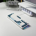 Клавиатура игровая JEGG ZA98 White Navy Blue TNT Red (синяя)