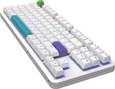 Клавиатура проводная Red Square Alumix TKL Simple g3ms Amber RSQ-20050 (белая)