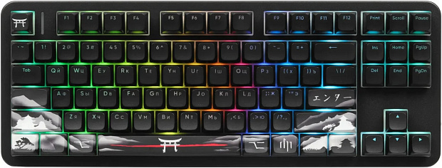 Клавиатура беспроводная Red Square Alumix TKL Satori g3ms Jade RSQ-20067 (черная)