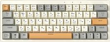 Клавиатура игровая JEGG ZA63 PRO beige,grey,yellow, TNT Yellow (бежевая)