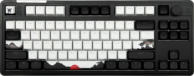 Клавиатура проводная Дарк Проджект KD87A g3ms Moonstone DP-KD-87A-000100-GMS (черная)