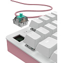 Клавиатура проводная IO by Red Square Typex v2 g3ms Sapphire io217 (розовое золото) 