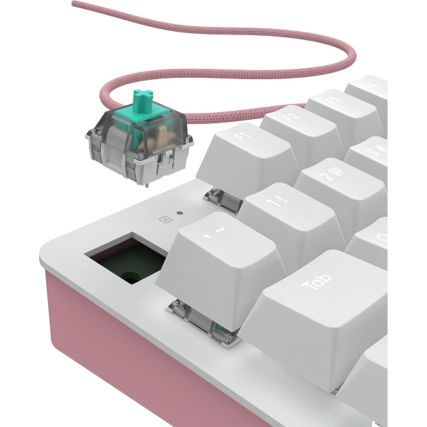 Клавиатура проводная IO by Red Square Typex v2 g3ms Sapphire io217 (розовое золото) 