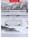 Клавиатура беспроводная Red Square Alumix TKL Satori g3ms Jade RSQ-20055 (белая)