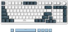 Клавиатура игровая JEGG ZA98 White Navy Blue TNT Red (синяя)