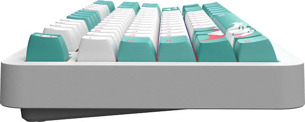 Клавиатура проводная Red Square Alumix TKL Classic Kitsune g3ms Aquamarine RSQ-20052 (белая)