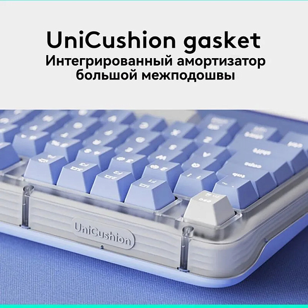 Клавиатура беспроводная Logitech Alto Keys K75M 920-013300 (белая)