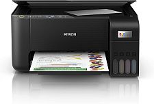 МФУ струйный цветной Epson EcoTank L3250 с СНПЧ, "3в1" принтер, сканер, копир, А4