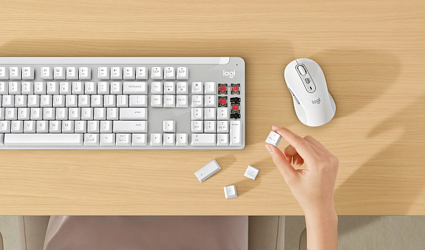 Клавиатура беспроводная Logitech Signature K865 920-011893 (белая)