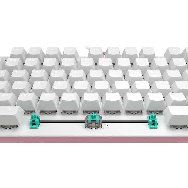 Клавиатура проводная IO by Red Square Typex v2 g3ms Sapphire io217 (розовое золото) 