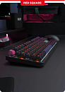 Клавиатура проводная Red Square Alumix TKL Simple g3ms Amber RSQ-20049 (черная)