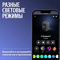 Умная колонка Яндекс Станция 3 с Zigbee YNDX-00060BLK, черный