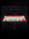 Клавиатура беспроводная Дарк Проджект KD83A g3ms Onyx v2 DP-KD-83A-110100-GOX СССР (красная/белая)