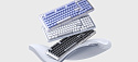 Клавитаура беспроводная Logitech Alto Keys K98M 920-013041 (белая)