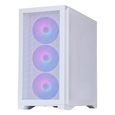Корпус HAFF Glory Mini Air mATX без БП Белый