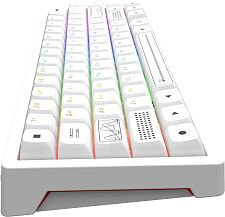 Клавиатура беспроводная Дарк Проджект KD65A g3ms Zircon DP-KD-65A-010100-GZR (белая)