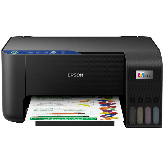 МФУ струйный цветной Epson EcoTank L3251 "3в1" принтер, сканер, копир с СНПЧ, А4