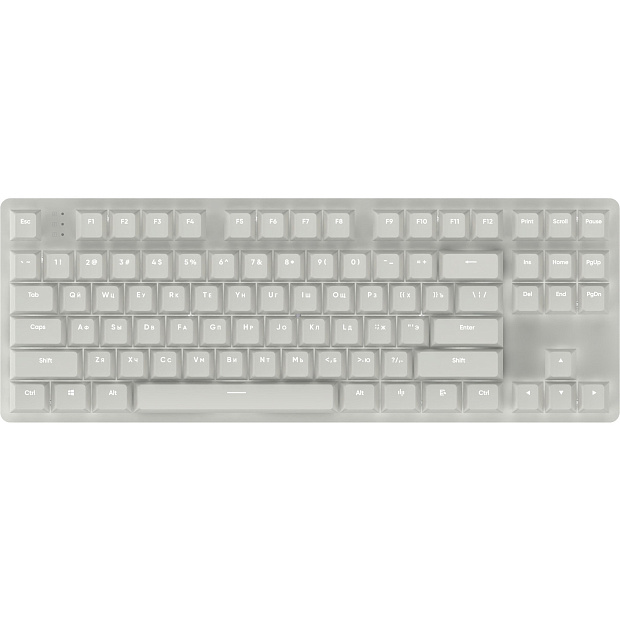 Клавиатура проводная IO by Red Square Typex v2 g3ms Sapphire io213 (светло-серая)