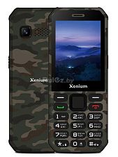 Мобильный телефон Xenium X300, зеленый камуфляж