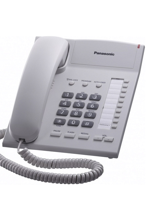 Проводной телефон Panasonic KX-TS2382UAW, белый
