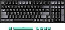 Клавиатура игровая JEGG ZA99 Black Grey GreenTNT Yellow (серая/зеленая)