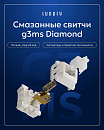 Клавиатура беспроводная механическая Lunacy Longwei LISWK03 + коврик для мыши g3ms (красная)