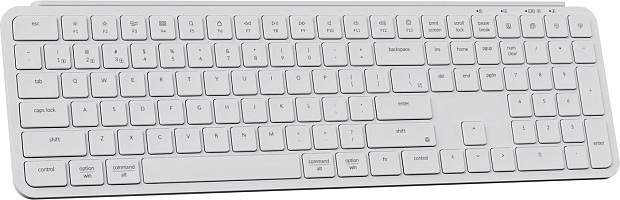 Клавиатура беспроводная ультратонкая Keychron В6 Pro B6P-K8-RU Ivory White (белая)