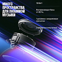 Умная колонка Яндекс Станция Мини 3 Про с часами, Алисой, YaGPT, Zigbee и Matter, YNDX-00059GRY, сер
