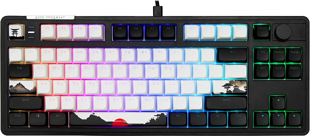 Клавиатура проводная Дарк Проджект KD87A g3ms Moonstone DP-KD-87A-000100-GMS (черная)