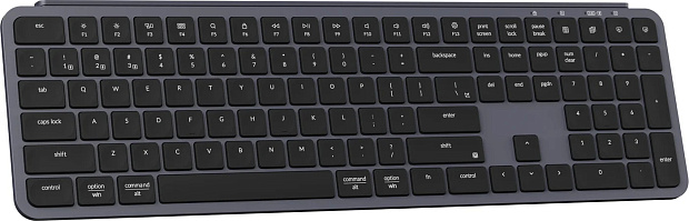 Клавиатура беспроводная утратонкая Keychron B6 Pro B6P-K1-RU (серый космос)