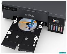 Фотопринтер Epson EcoTank L8050 цветной струйный с СНПЧ, печать на CD/DVD и пластиковых ID-картах