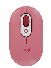 Мышь беспроводная Logitech Pop (910-006419) розовая
