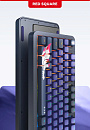 Клавиатура проводная Red Square Alumix TKL Classic Kitsune g3ms Aquamarine RSQ-20051 (черная)