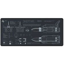 Коврик жаккард Дарк Проджект Landau XL 900x400x4мм (DP-MD-0033)