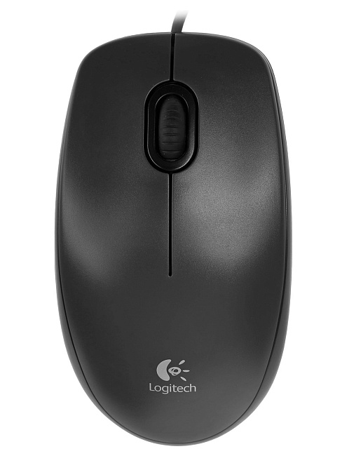 Мышь проводная Logitech M90 (черная/серая) 910-001793