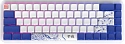 Клавиатура игровая проводная Red Square Alumix 68 Arita + коврик g3ms Sapphire RSQ-20059 (белая)