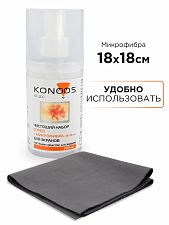 Набор для ЖК-экранов Konoos KT-200: спрей 200 мл + салфетка