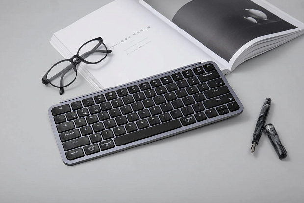 Клавиатура беспроводная ультратонкая Keychron В1 Pro B1P-K1-RU (серый космос)